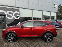 2021 71 Nissan Qashqai 1.3 Dig-t Mh 158 Tekna+ 5dr Hybrid Electric Manual In Red