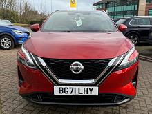 2021 71 Nissan Qashqai 1.3 Dig-t Mh 158 Tekna+ 5dr Hybrid Electric Manual In Red
