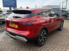 2021 71 Nissan Qashqai 1.3 Dig-t Mh 158 Tekna+ 5dr Hybrid Electric Manual In Red