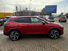 2021 71 Nissan Qashqai 1.3 Dig-t Mh 158 Tekna+ 5dr Hybrid Electric Manual In Red