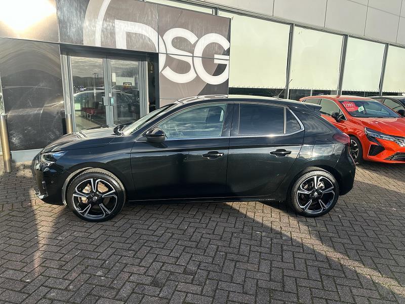 2022 72 Vauxhall Corsa 1.2 Turbo Ultimate 5dr Petrol Manual In Black