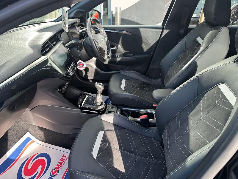 2022 72 Vauxhall Corsa 1.2 Turbo Ultimate 5dr Petrol Manual In Black