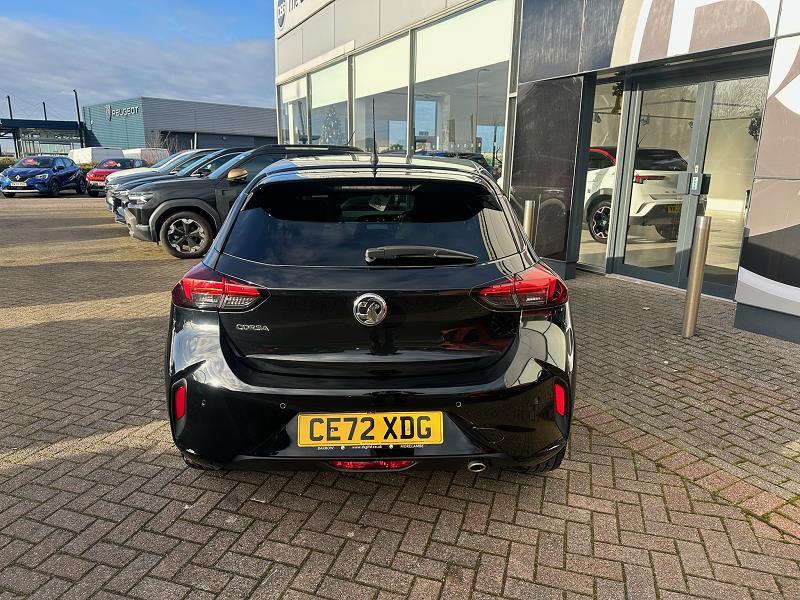 2022 72 Vauxhall Corsa 1.2 Turbo Ultimate 5dr Petrol Manual In Black