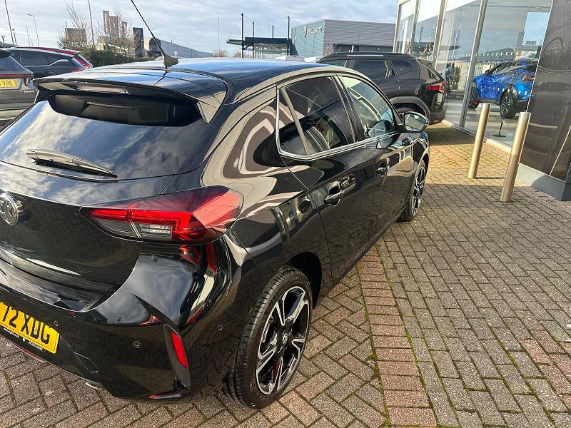 2022 72 Vauxhall Corsa 1.2 Turbo Ultimate 5dr Petrol Manual In Black