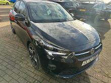 2022 72 Vauxhall Corsa 1.2 Turbo Ultimate 5dr Petrol Manual In Black