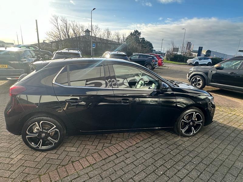 2022 72 Vauxhall Corsa 1.2 Turbo Ultimate 5dr Petrol Manual In Black