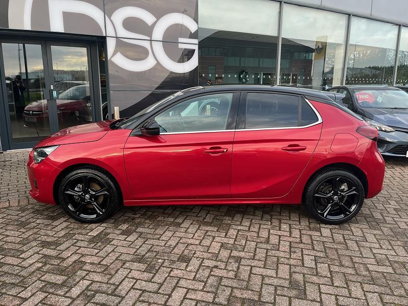 2022 72 Vauxhall Corsa 1.2 Turbo Ultimate 5dr Petrol Manual In Red