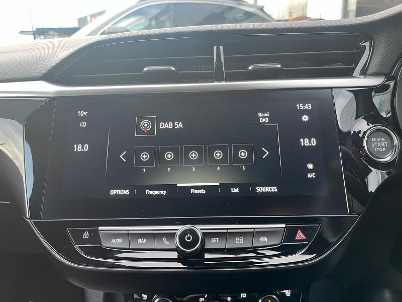 2022 72 Vauxhall Corsa 1.2 Turbo Ultimate 5dr Petrol Manual In Red