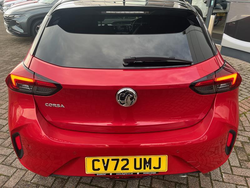 2022 72 Vauxhall Corsa 1.2 Turbo Ultimate 5dr Petrol Manual In Red