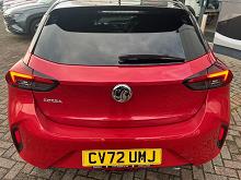 2022 72 Vauxhall Corsa 1.2 Turbo Ultimate 5dr Petrol Manual In Red