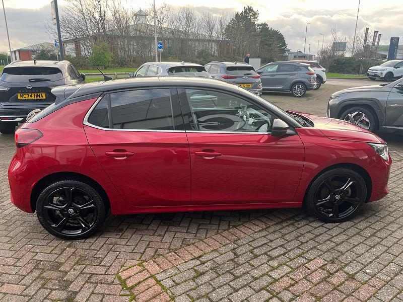 2022 72 Vauxhall Corsa 1.2 Turbo Ultimate 5dr Petrol Manual In Red