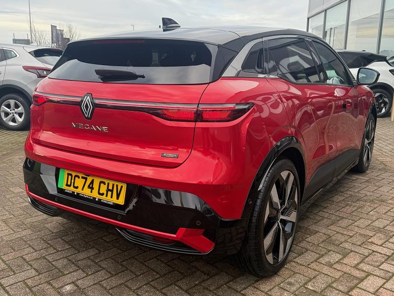 2024 74 Renault Megane E-tech Ev60 160kw Techno Comfort Range 60kwh 5dr Auto Electric Automatic In Red/black