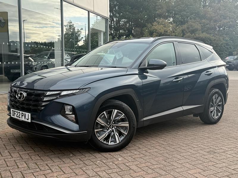 2022 22 Hyundai Tucson 1.6 Tgdi Se Connect 5dr 2wd Petrol Manual In Blue