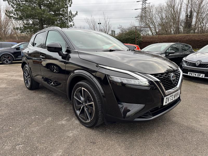 2024 73 Nissan Qashqai 1.3 Dig-t Tekna 5dr Petrol Manual In Black