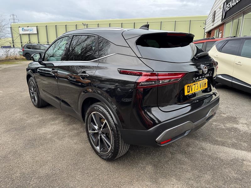 2024 73 Nissan Qashqai 1.3 Dig-t Tekna 5dr Petrol Manual In Black