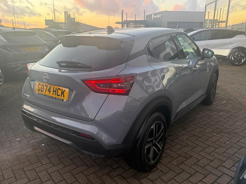 2025 74 Nissan Juke 1.0 Dig-t N-connecta 5dr Dct Petrol Automatic In Grey