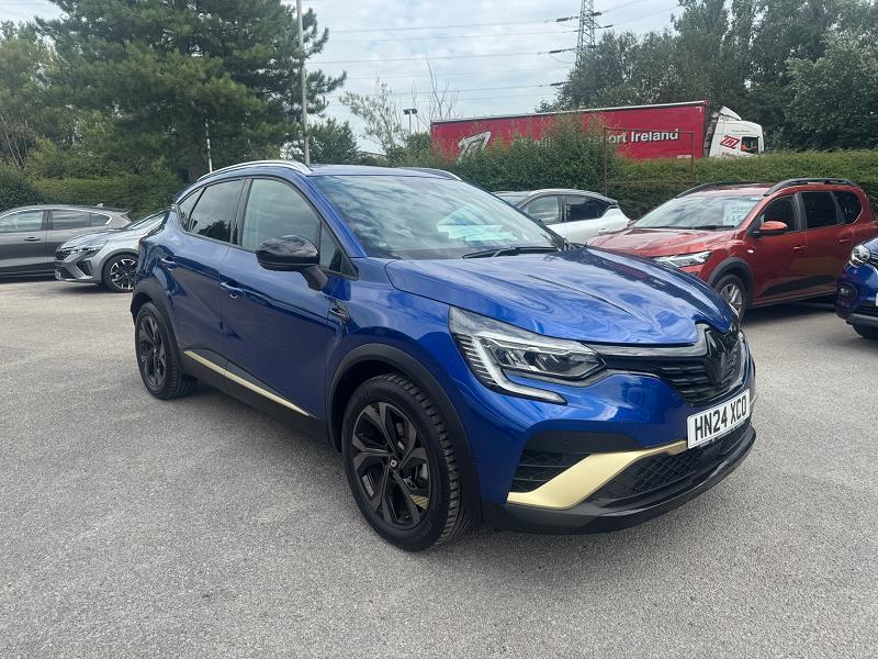 2024 24 Renault Captur 1.6 E-tech Full Hybrid 145 Engineered 5dr Auto Hybrid Electric Automatic In Blue