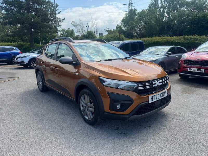 2023 73 Dacia Sandero Stepway 1.0 Tce Bi-fuel Expression 5dr Lpg Petrol Manual In Desert Orange