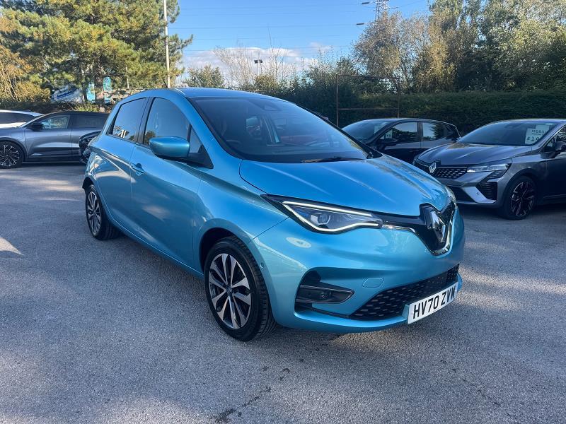 2020 70 Renault Zoe 100kw I Gt Line R135 50kwh Rapid Charge 5dr Auto Electric Automatic In Blue