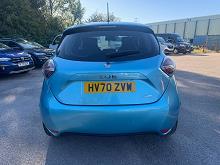2020 70 Renault Zoe 100kw I Gt Line R135 50kwh Rapid Charge 5dr Auto Electric Automatic In Blue