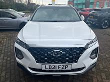 2021 21 Hyundai Santa Fe 2.2 Crdi Premium Se 5dr 4wd Auto Diesel Automatic In White