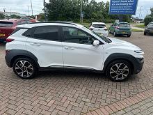 2022 22 Hyundai Kona 1.0 Tgdi 48v Mhev Premium 5dr Hybrid Electric Manual In White