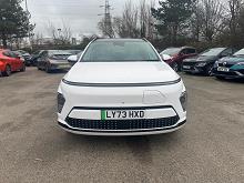 2023 73 Hyundai Kona 160kw Ultimate 65kwh 5dr Auto [leather] Electric Automatic In Atlas White