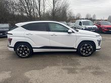 2023 73 Hyundai Kona 160kw Ultimate 65kwh 5dr Auto [leather] Electric Automatic In Atlas White
