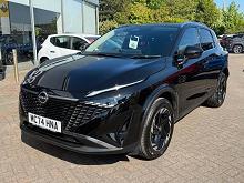 2025 74 Nissan Qashqai 1.3 Dig-t Mh 158 N-connecta [glass Rf] 5dr Xtronic Hybrid Electric Automatic In Black
