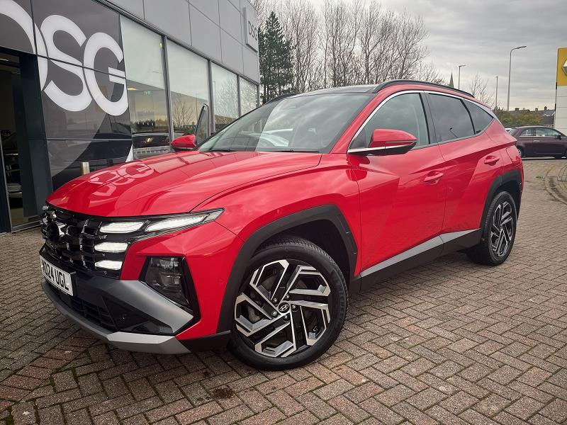 2024 24 Hyundai Tucson 1.6t Hybrid Ultimate 5dr Auto Hybrid Electric Automatic In Red