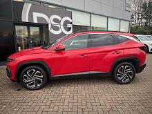 2024 24 Hyundai Tucson 1.6t Hybrid Ultimate 5dr Auto Hybrid Electric Automatic In Red