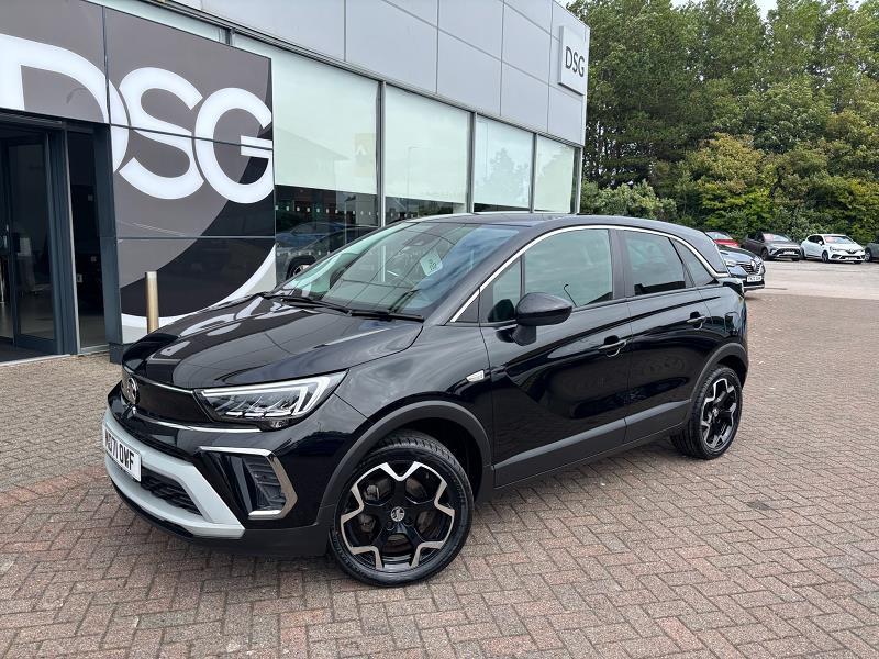 2022 71 Vauxhall Crossland 1.2 Turbo [130] Elite Edition 5dr Auto Petrol Automatic In Black