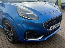 2021 71 Ford Puma 1.0 Ecoboost Hybr Mhev 155 St-line Vignale 5dr Dct Petrol Automatic In Blue