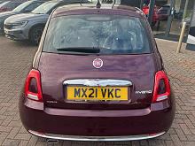 2021 21 Fiat 500 1.0 Mild Hybrid Star 3dr Petrol Manual In Red