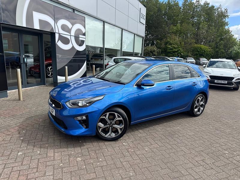 2018 68 Kia Ceed 1.4t Gdi Isg Blue Edition 5dr Petrol Manual In Blue