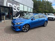 2018 68 Kia Ceed 1.4t Gdi Isg Blue Edition 5dr Petrol Manual In Blue