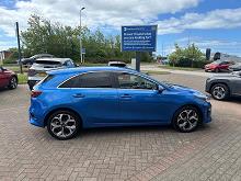 2018 68 Kia Ceed 1.4t Gdi Isg Blue Edition 5dr Petrol Manual In Blue