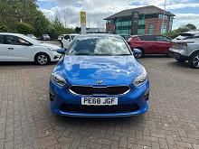 2018 68 Kia Ceed 1.4t Gdi Isg Blue Edition 5dr Petrol Manual In Blue