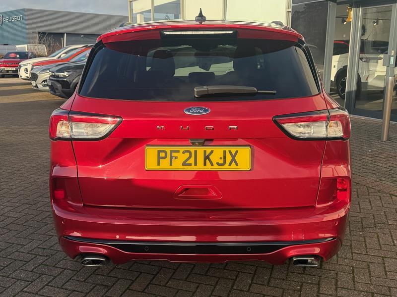 2021 21 Ford Kuga 2.0 Ecoblue Mhev St-line X Edition 5dr Diesel Manual In Red