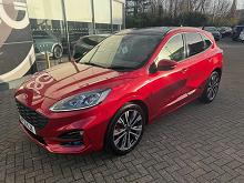 2021 21 Ford Kuga 2.0 Ecoblue Mhev St-line X Edition 5dr Diesel Manual In Red