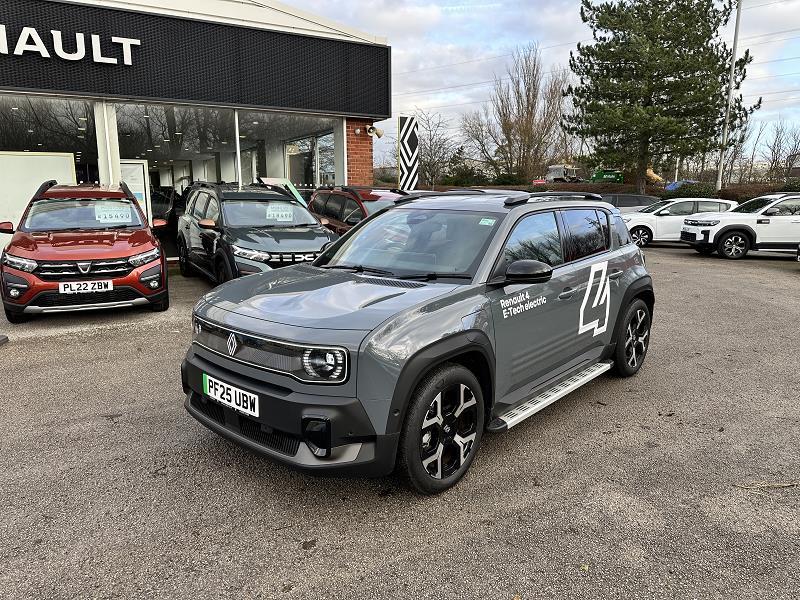 2025 25 Renault 4 110kw Techno 52kwh Comfort Range 5dr Auto Electric Automatic In Urban Grey