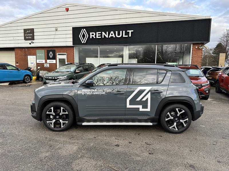 2025 25 Renault 4 110kw Techno 52kwh Comfort Range 5dr Auto Electric Automatic In Urban Grey