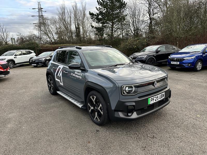 2025 25 Renault 4 110kw Techno 52kwh Comfort Range 5dr Auto Electric Automatic In Urban Grey