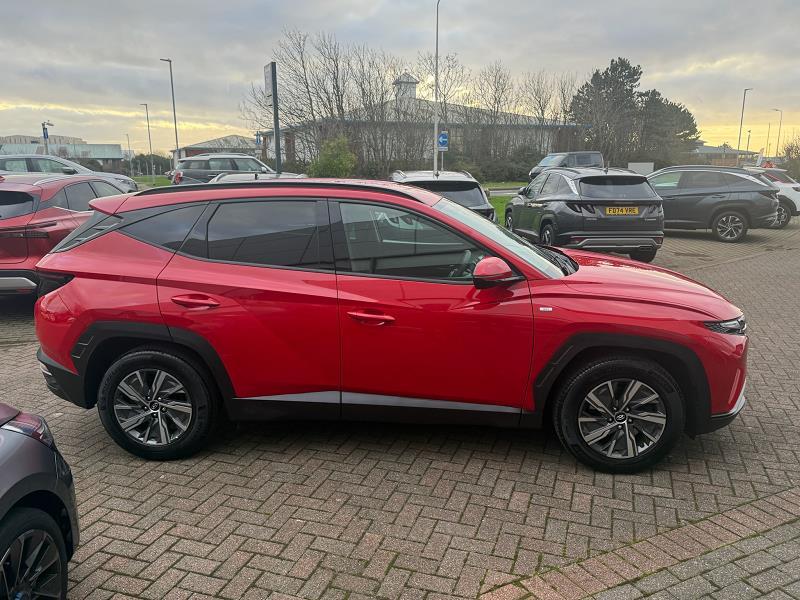 2022 71 Hyundai Tucson 1.6 Tgdi 48v Mhd Se Connect 5dr 2wd Dct Mild Hybrid Electric Petrol Automatic In Engine Red
