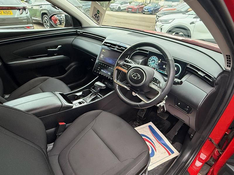 2022 71 Hyundai Tucson 1.6 Tgdi 48v Mhd Se Connect 5dr 2wd Dct Mild Hybrid Electric Petrol Automatic In Engine Red