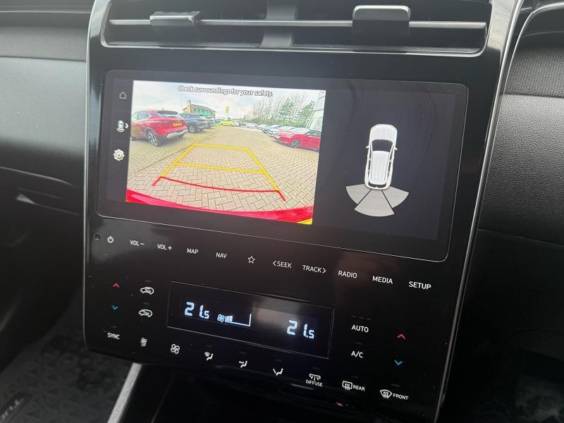 2022 71 Hyundai Tucson 1.6 Tgdi 48v Mhd Se Connect 5dr 2wd Dct Mild Hybrid Electric Petrol Automatic In Engine Red