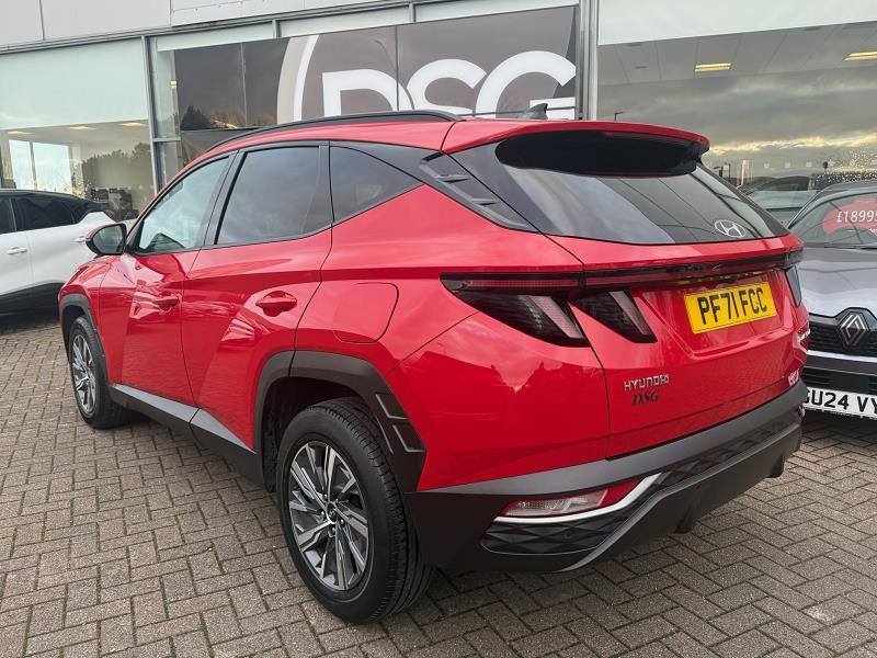 2022 71 Hyundai Tucson 1.6 Tgdi 48v Mhd Se Connect 5dr 2wd Dct Mild Hybrid Electric Petrol Automatic In Engine Red