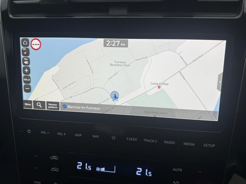 2022 71 Hyundai Tucson 1.6 Tgdi 48v Mhd Se Connect 5dr 2wd Dct Mild Hybrid Electric Petrol Automatic In Engine Red