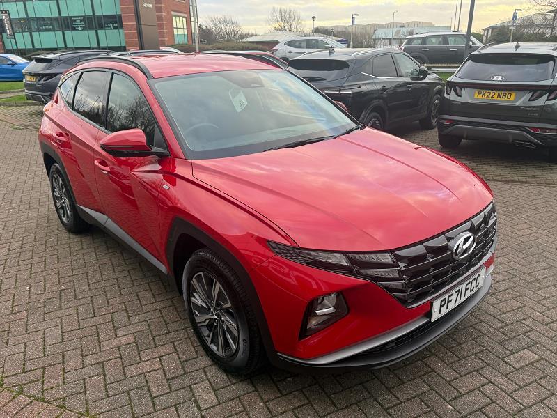 2022 71 Hyundai Tucson 1.6 Tgdi 48v Mhd Se Connect 5dr 2wd Dct Mild Hybrid Electric Petrol Automatic In Engine Red