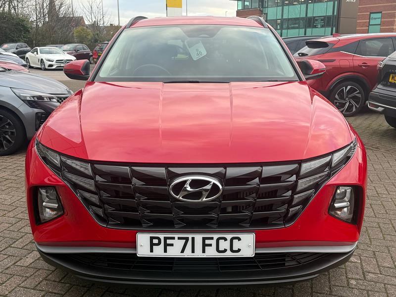 2022 71 Hyundai Tucson 1.6 Tgdi 48v Mhd Se Connect 5dr 2wd Dct Mild Hybrid Electric Petrol Automatic In Engine Red